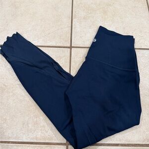 Lululemon Wunder Under Crop 23” Scalloped